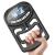 Hand-dynamometer strength trainer electronic handle-strength tester hand trainer measuring device digital handle training meter 120 kg for sports at home school black