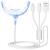 Teeth Whitening Accelerator Light 16x More Powerful Blue LED Light Mouth Tray Teeth Whitening Enhancer Light Trays Connected with iPhone Micro-USB Android USB for Home Use