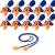 10 Pair Corded Ear Plugs for Shooting Range Ear Protection for Gun Range - Hunting Ear Plugs Individually Wrapped Shooting Ear Buds Hunting Ear Protection Hearing Protection Ear Plugs for Construction 10 Pair (Pack of 1)
