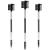 WLLHYF 3PCS Eyebrow Brush Eyelash Comb Portable Eyelash Separator Eyebrow Brush Dual Comb Double Head Professional Eye Makeup Tools for Women Girls