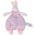 Tikiri Havah The Bunny Flat Toy with Natural Rubber Head (Pink)