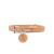 HUNTER AALBORG dog collar leather simple robust comfortable 32 (XS) natural natural 32 (XS)