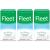 Fleet Liquid Glycerin Suppositories for Adult Constipation 4 Suppositories 7.5 ml (Pack of 3)