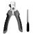 Tpotato Dog Nail Clippers, Dog Nail Trimmer Large Breed with Quick Sensor,Safari Professional cat Nail Clipper with Safety Guard and Nail File. Large(6.5 in)