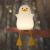 YuanDian Cute Duck Night Light Gifts for Women Teen Girls Baby Night Lights for Kids Bedroom Cute Christmas Seagull Chick Silicone Nightlights for Children Toddler.