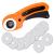 Rotary Cutter 45mm Rotary Cutter for Fabric Rotary Fabric Cutter with Safety Lock Included Extra 10 Pack 45mm Replacement Blades Ergonomic Rotary Cutter Tool for Quilting Sewing Arts Crafts 11Pcs