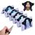 Nail template for gel nails 100 pieces of reflective modeling template self-adhesive bright stencils nail extension for nail art