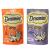 Dreamies Cat Treats Bundle - 2 Flavours - Delectable Duck and Tasty Chicken 60g (one of each)