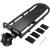 Bike Rear Rack Retractable Aluminum Alloy Bicycle Cargo Rack Mount Max Weight 22lb