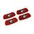 EyeBlack Georgia Bulldogs NCAA Glitter Strips, Perfect for Game Day and Tailgate, 2 Pair