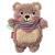 Moses.Small cuddly heroes of cherry stone pillows small bear heat pillow with reference heat pillow cover in sweet teddy bear design removable and washable cuddly toy for babies and children