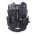 YAKEDA Tactical Vest Outdoor Ultra-Light Breathable Training Vest Adjustable for Adults Black