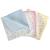 Baby infant waterproof matt wrapping - ecological cotton breathable reusable mattress pad pack with 3 (S (35 x 45 cm)) pink / blue / yellow 35x45 cm (3 -pack)