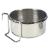 Nobby bird bowl stainless steel 15 cm 0.9 ltr silver 15.0 cm 0.85 ltr
