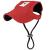 Pawaboo Dog Baseball Cap Adjustable Sun Protection Hat Dog Cap with Ear Holes for Puppy Pet S Red S Red