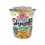 Nissin Cup Noodles-Soy Sauce Shrimps Single Pack Soup Style Instant pasta of Japanese with Schrimp taste soy sauce & vegetables quickly prepared in the cup Asian food (1 x 63 g)