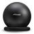 Trideer Ball Chair Yoga Ball Chair Exercise Ball Chair with Base for Home Office Desk, Stability Ball & Balance Ball Seat to Relieve Back Pain, Home Gym Workout Ball for Abs 65 cm Black