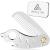 AhFulife foldable metal comb and beard comb - multifunctional pocket comb with bottle open - antistatic care comb made of stainless steel - presented in the gift box.Silver