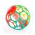 Bright Starts Oball Rollin' Rainstick Rattle Easy-Grasp Toy, Ages 3 Months +