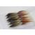 Tigofly 12 pcs Brown Olive UV Polar Fry Slowly Sinking Salmon Trout Steelhead Minnow Fly Fishing Flies Lures Fly Set-Size #8 Assorted