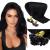 LAAVOO BONDIES OFTENION REAL HARD REAL CARATIN EXTTENIONS Remy Human Hair Black 45cm U Tip Extensions Real Hair Real Hair Keratin Black #1 1g/S 50g/50s 45 cm 1-27 U TIP #1