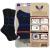 GUARDIANGEL Diabetic Neuropathy Socks  Silicone Cushion Over Toes in Cotton Fabric Layers  toenails Guard  Compression socks  Cushion Bunion  Toes  Stop swelling/ulcers  by Podiatrist  Woman size 5-9