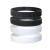 Greatness is a Choice Create Who You Want to Be Silicone Wristbands with Quote Rubber Bracelets for Fitness Workouts Exercise Basketball Weight Training Black & White 4 Pack (2 each)
