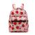 YiXiamo Cute mini tiny small lightweight water repellent pack bag backpack for grils children and adult Strawberry