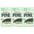 Duke Cannon Supply Co. Big Ass Brick of Soap Bar for Men Holiday Edition Illegally Cut Pine (Fresh Split Pine Scent) Multi-Pack- Superior Grade Extra Large Paraben-free Cruelty-Free 10 oz (3 Pack) Fresh Split Pine 10...
