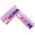 MEICOLY 2 Packs Water Activated Eyeliner Palette, Neon Face Paint Colored Retro Hydra Liner,Matte Graphic Eyeliner, UV Glow Fluorescent Black White Body Paint,16 Colors