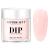 AZUREBEAUTY Dip Powder Translucent Sheer Pink Color 2Oz/56g, Basic Semi-transparent Clear Dipping Powder Crystal French Nail Art Starter Manicure Salon DIY at Home