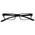 The Reading Glasses Company Black Neck Readers Men Women Spring Hinges R20-1 +1.50