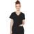 Med Couture Peaches Women's Raglan Top Medium Black