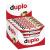 Duplo - 40 single bars individually packaged chocolate bars crispy waffles enveloped by a delicious delicate melting whole milk chocolate without color and preservatives classical 40 pieces (1R pack)
