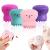 whatuneed facial cleaner cleaning brush for the face of small octopuses face sponge made of silicone cleaning tool for the facial skin (4 pieces)