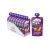 Fertile organic squeeze raspberry blueberry grape banana apple oats fruit puree in a squeeze bag for babies from 6 months & children 8x 100g