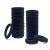 Yedtreg Hair Bobbles for Women 30 Pack Black Hair Ties No Damage Seamless Soft Hair Bands for Thick Curly Hair Strong Elastic Ponytail Holders Hair Accessories (Black Colour)