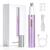 Nasal hair trimmer nose hair cutter ear hair trimmer 2 in 1 professional precision women eyebrow and face hair trimmers IPX7 waterproof double blade easy to clean violet