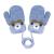 IPENNY Toddler Magic Stretch Mittens Thick Plush Lined Winter Baby Boys Girls Knitted Gloves Warm Fluffy Full Finger Gloves Cold Weather Ski Gloves for 0-6 Y Style B-blue L*W: 12*7cm for 0-3Y