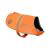 Reflective light fleece coat with hole for the leash 5 sizes-high visibility for outdoor activities during the day and night keeps your dog visible safe from cars and hunting accidents orange XL