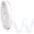 Ribbli Double Faced White Satin Ribbon 3/8  x Continuous 25 Yards Use for Bows Bouquet Gift Wrapping Floral Arrangement A01-White 3/8 x 25Yd