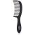 Wet Brush Detangling Comb - Black Unisex Comb 1 Count(Pack of 1) Black 1 Count