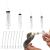 Baby bird parrot feeding syringe set with 8 pieces gavage tubes baby birds parrot decoration spray hand feeding spray for feeding dairy birds parrot small (10ml /20ml /60ml)