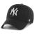 '47 New York Yankees Adjustable Cap Clean Up MLB New York Yankees One Size Black/White