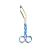 Panther Surgical Stainless Steel 5.5 inch Lister Bandage Scissors Multi Colored First Aid Utility First Aid Bandage Scissors (Bubble Pattern)