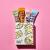 Karl Karlo Fruchttriegel Tasting Package Lemon Ginger Orange and Haselnut - 4 x 35g |Vegan sweets based on date |Vegan snack without additives gluten -free and nutri score a ginger lemon orange hazelnut 4 pieces (1 Pack)