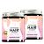 2 -person pack biotin high dose 5000 g + zinc - gummy bears for normal hair growth - skin hair nails complex - vegan sugar -free hair vitamins - 120st for 4 months - Bears with benefits 60 pieces (2 Pack)