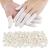 Finger Cots Small 300 Pcs Fingertips Protective Finger Cots White Disposable Finger Rubber Tips for Injured Finger,Cracked Finger,Sports