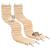 SOSPIRO 2pcs Wooden Hamster Ladder Bridge Small Animal Climbing Stair Bendable Rat Cage Habitat Toy for Hamsters Chipmunks and Other Small Animals