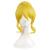 MapofBeauty 22 inch/55cm Short Hair + 1 Ponytail Cosplay Wig (Yellow)